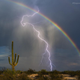 Illustration for article titled Rainbow Lightning is a Rare and Dazzling Sight